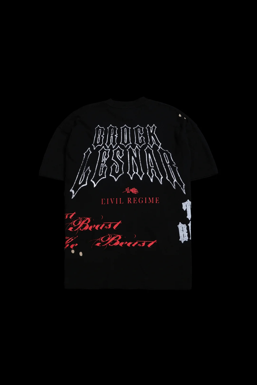BEAST INACRNATE AMERICAN CLASSIC OVERSIZED TEE IN VINTAGE BLACK