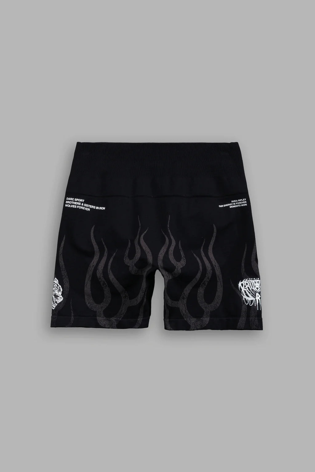 HELLFIRE STELLA SEAMLESS SHORTS IN BLACK