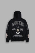 OUR LINEAGE “PIERCE” HOODIE IN BLACK