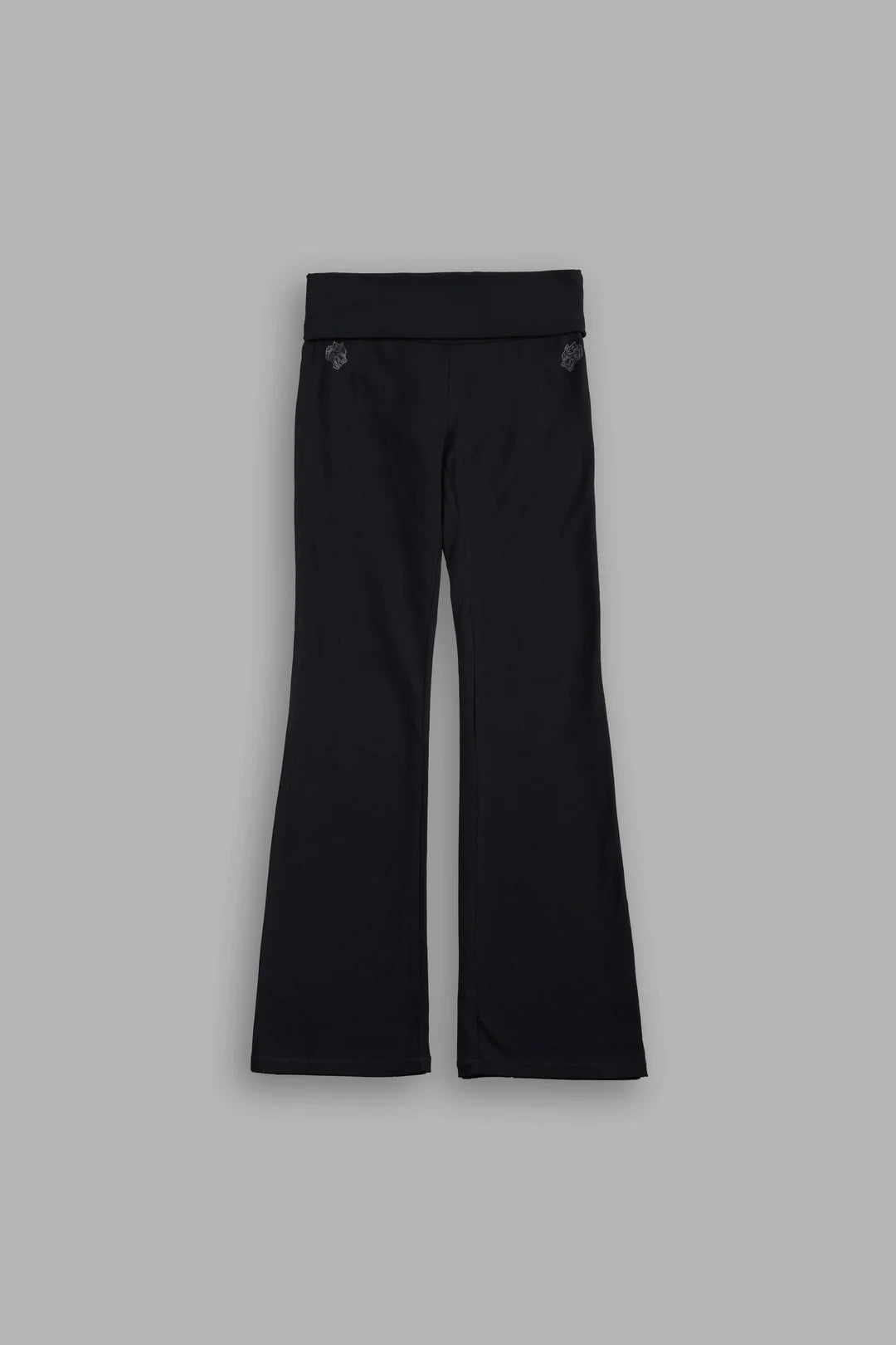 DUAL ROMY FOLDOVER PANTS IN BLACK