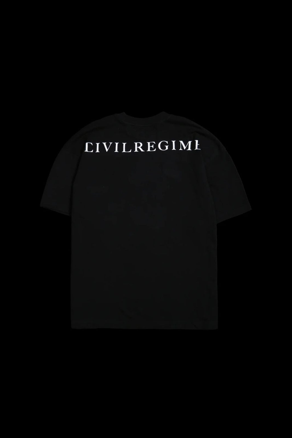 CAT STATUE AMERICAN CLASSIC OVERSIZED TEE IN BLACK