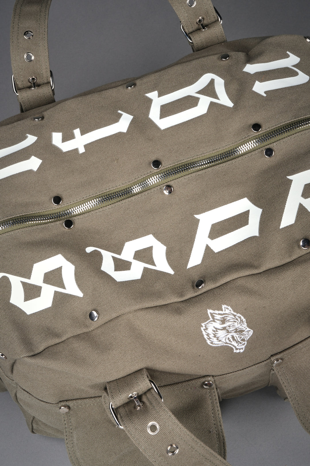 OUR MANTRA DUFFLE BAG IN OLIVE