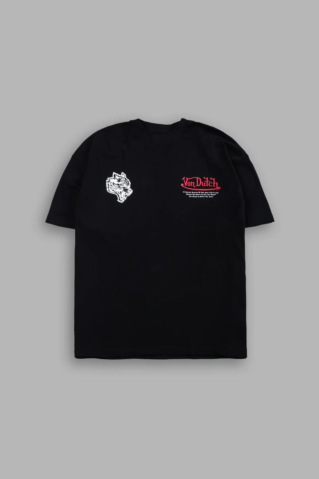 EYE OF THE BEHOLDER PREMIUM OVERSIZED TEE IN BLACK
