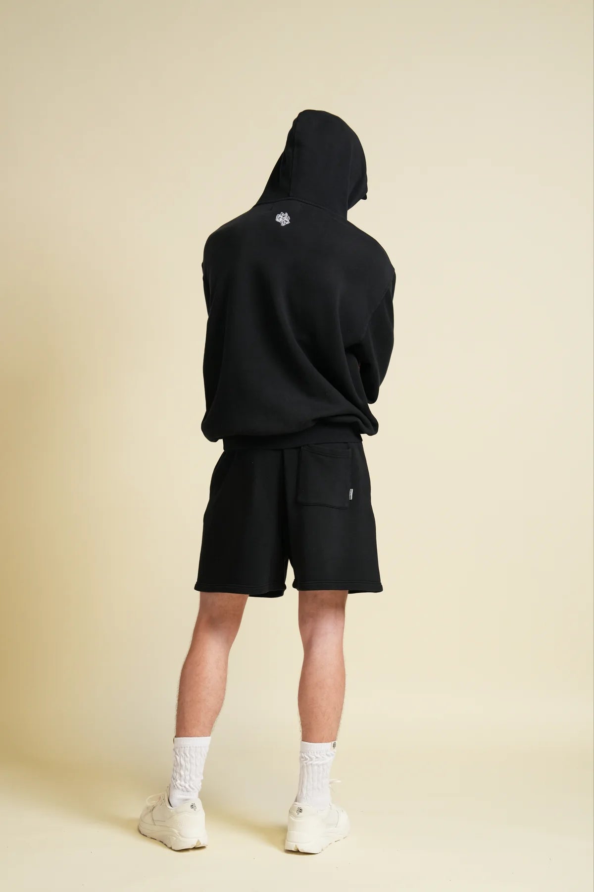 LOYALTY FOREVER "PIERCE" HOODIE IN BLACK SUN FADE