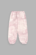 DUAL LIGHTWEIGHT LOUNGER SWEAT PANTS IN BLUSH VINTAGE WOODLAND CAMO