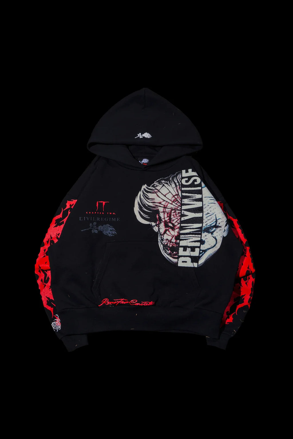 DERRY FOREVER HOODIE IN BLACK