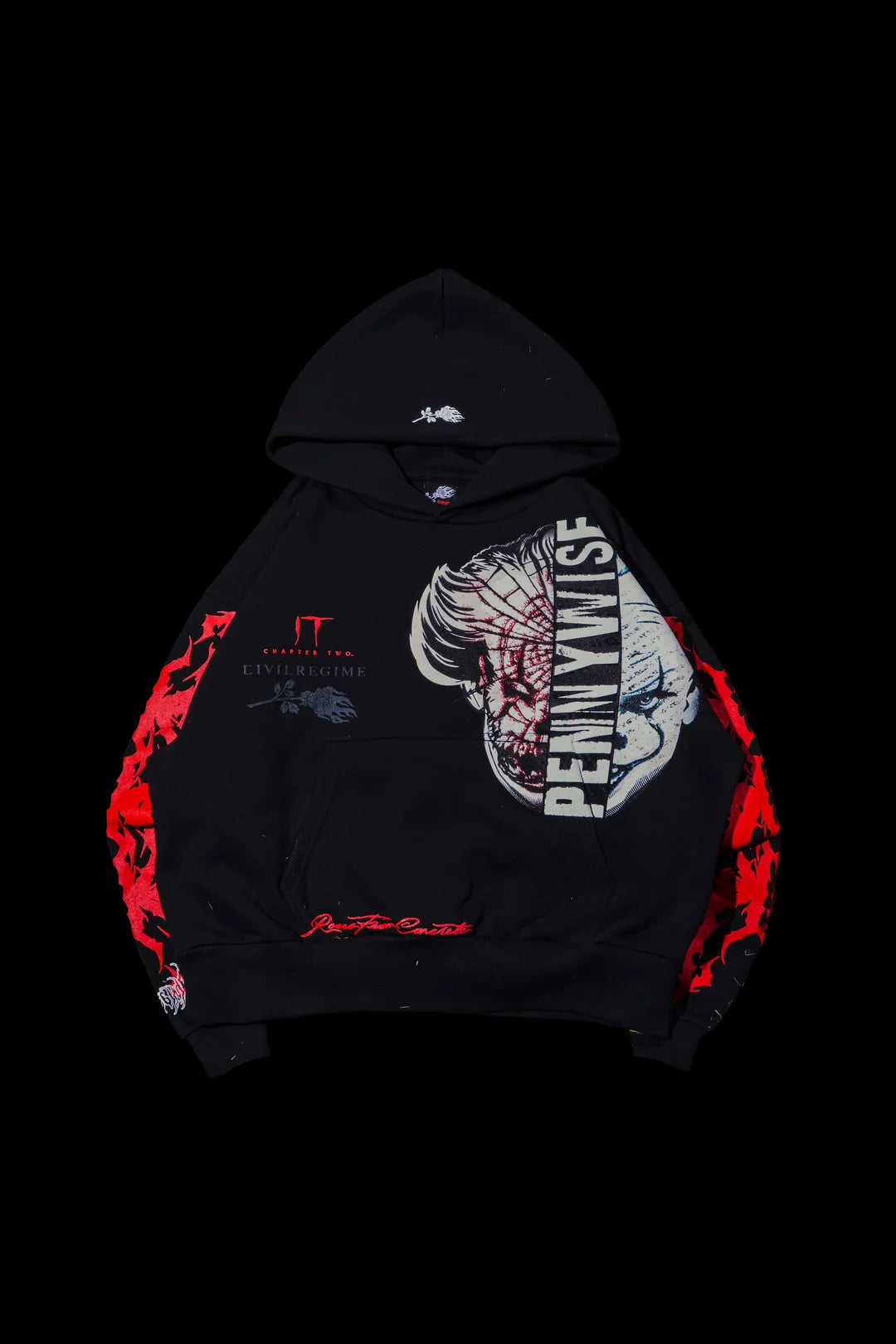 DERRY FOREVER HOODIE IN BLACK