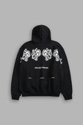 WOLVES HAVE YOUR BACK "PIERCE" HOODIE IN BLACK