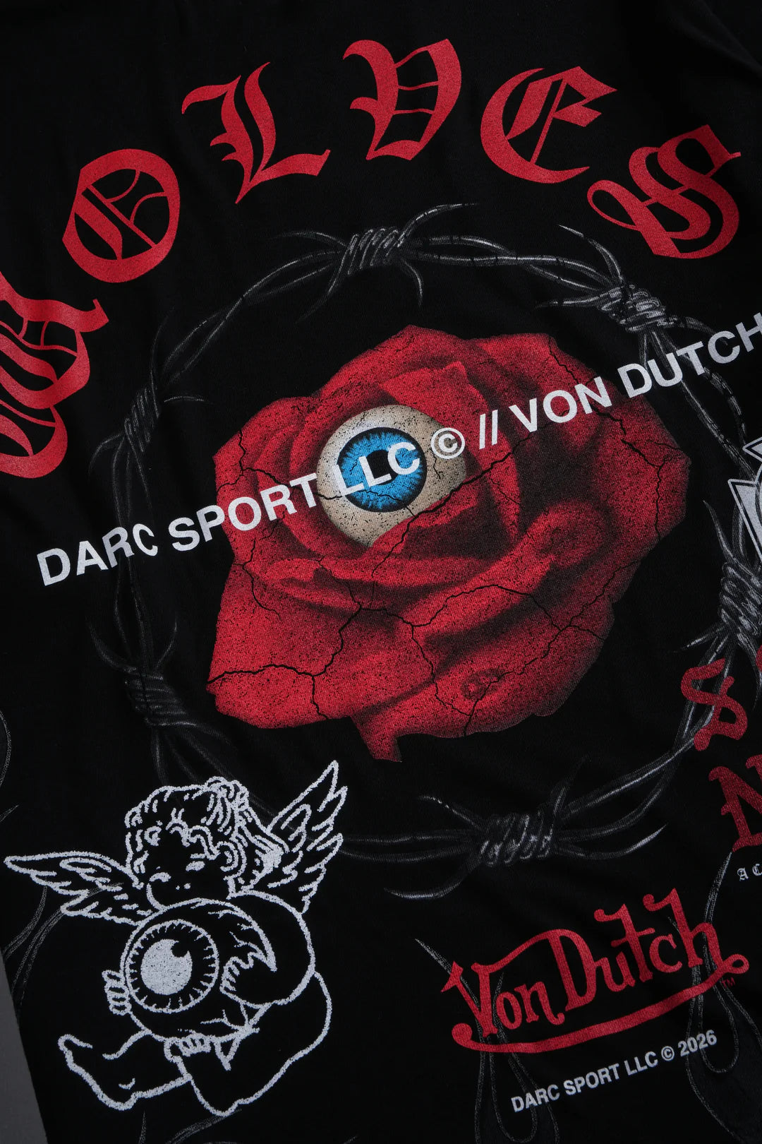 EYE OF THE BEHOLDER PREMIUM OVERSIZED TEE IN BLACK