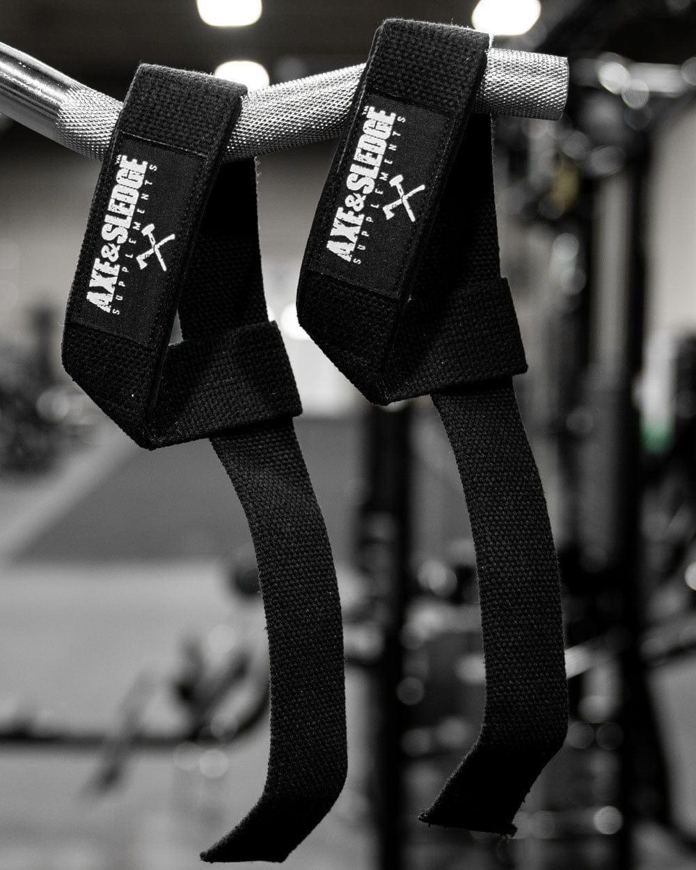 LIFTING STRAPS // AXE AND SLEDGE BLACK