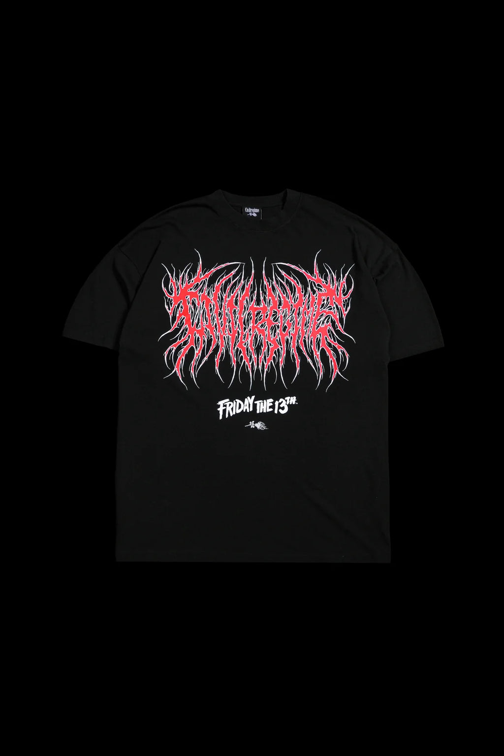 BACK IN BLOOD AMERICAN CLASSIC OVERSIZED TEE IN BLACK