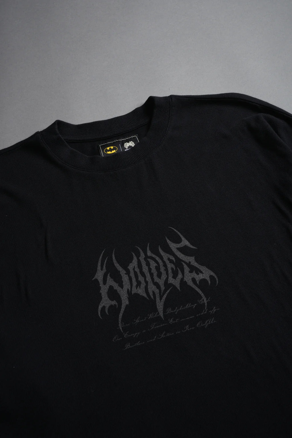 DARC JOKER "SIDE BY SIDE" SERIES PREMIUM OVERSIZED TEE IN BLACK