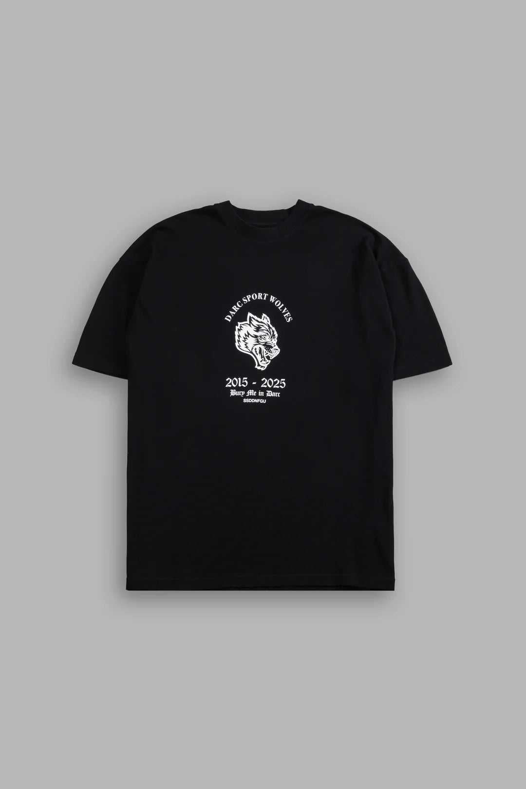 WOLF BLOOD "PREMIUM" OVERSIZED TEE IN BLACK