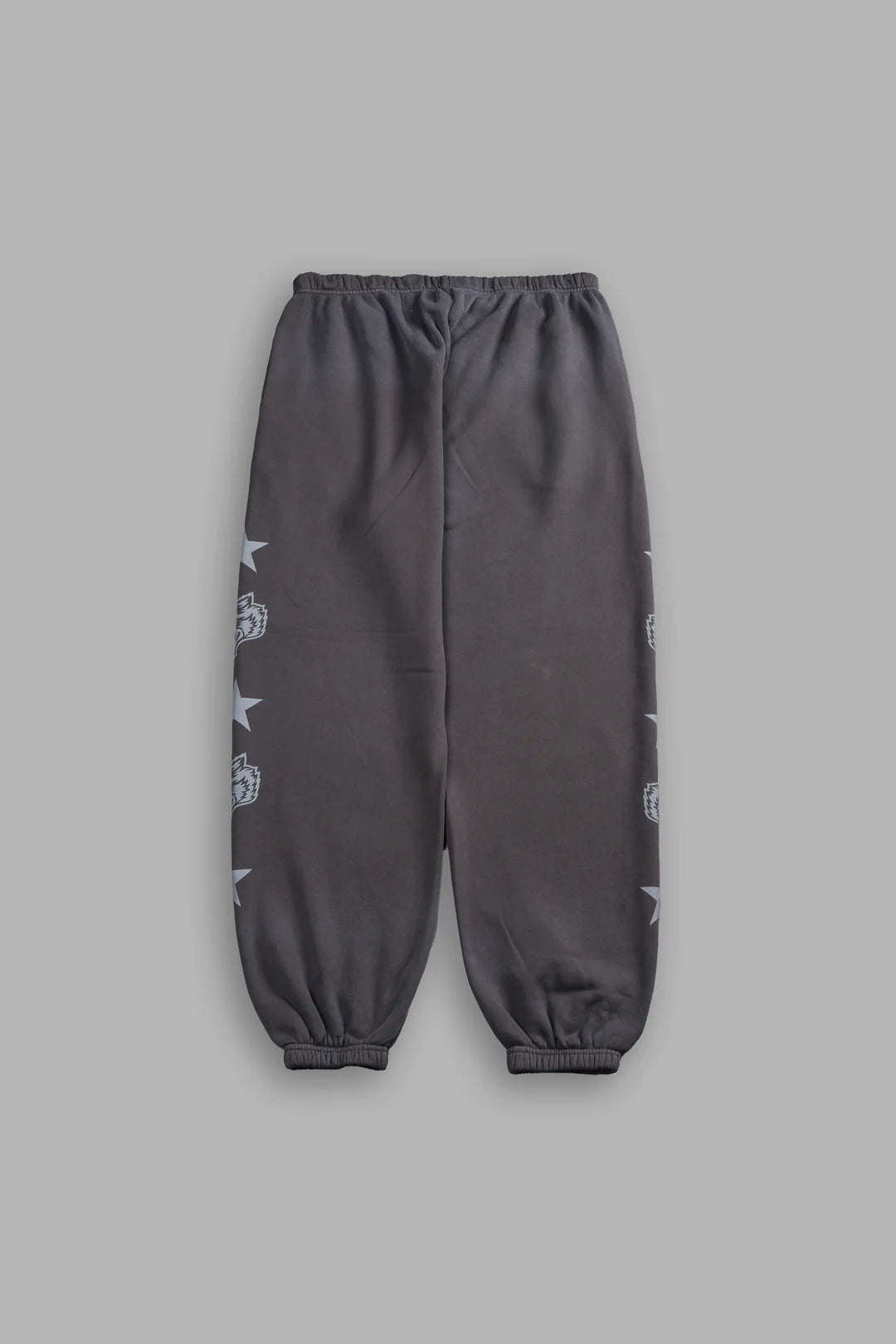 WOLF STAR LIGHTWEIGHT LOUNGER SWEAT PANTS IN WOLF GRAY DRIFT WASH
