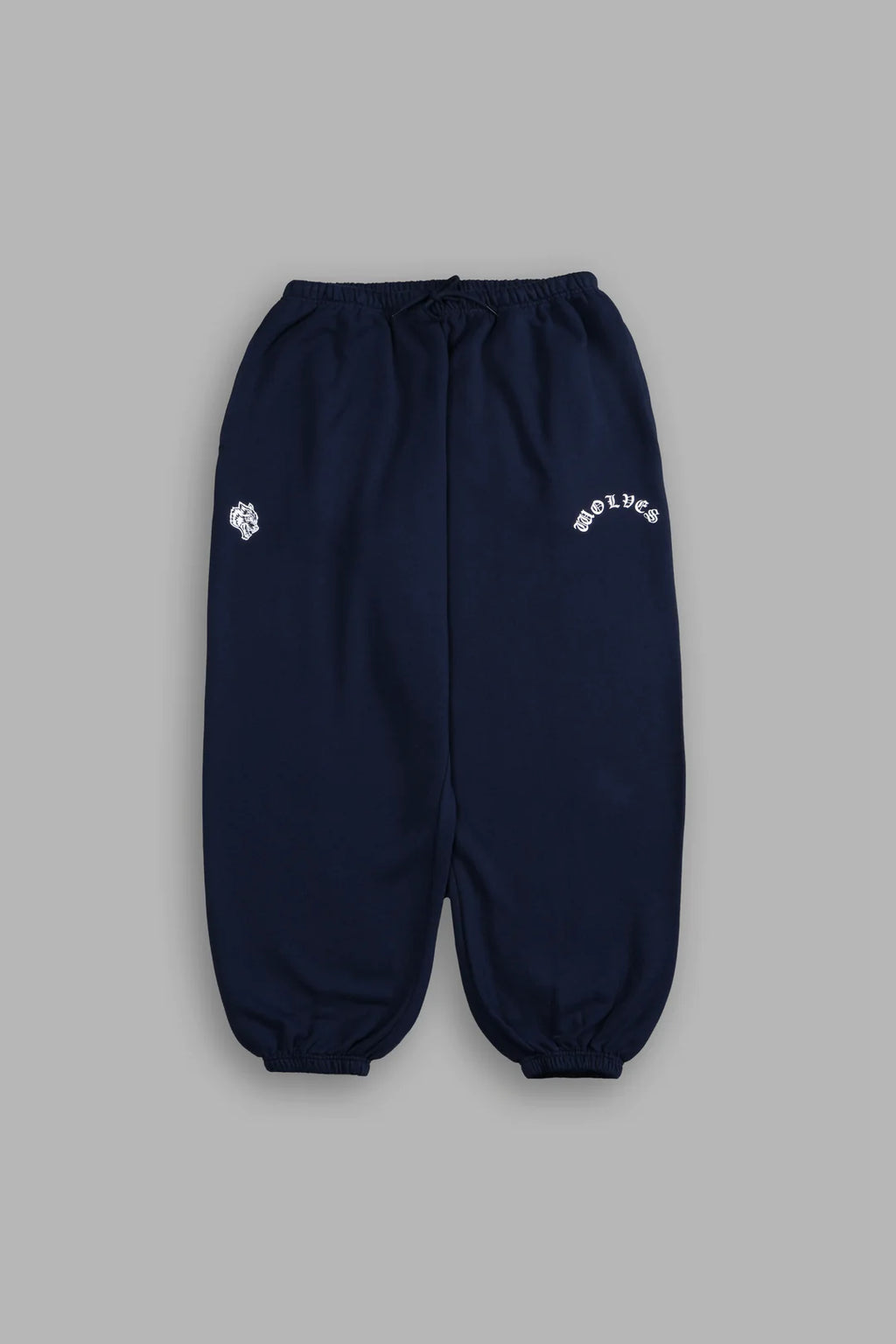 WOLF CHOPPER LOUNGER SWEAT PANTS IN NAVY