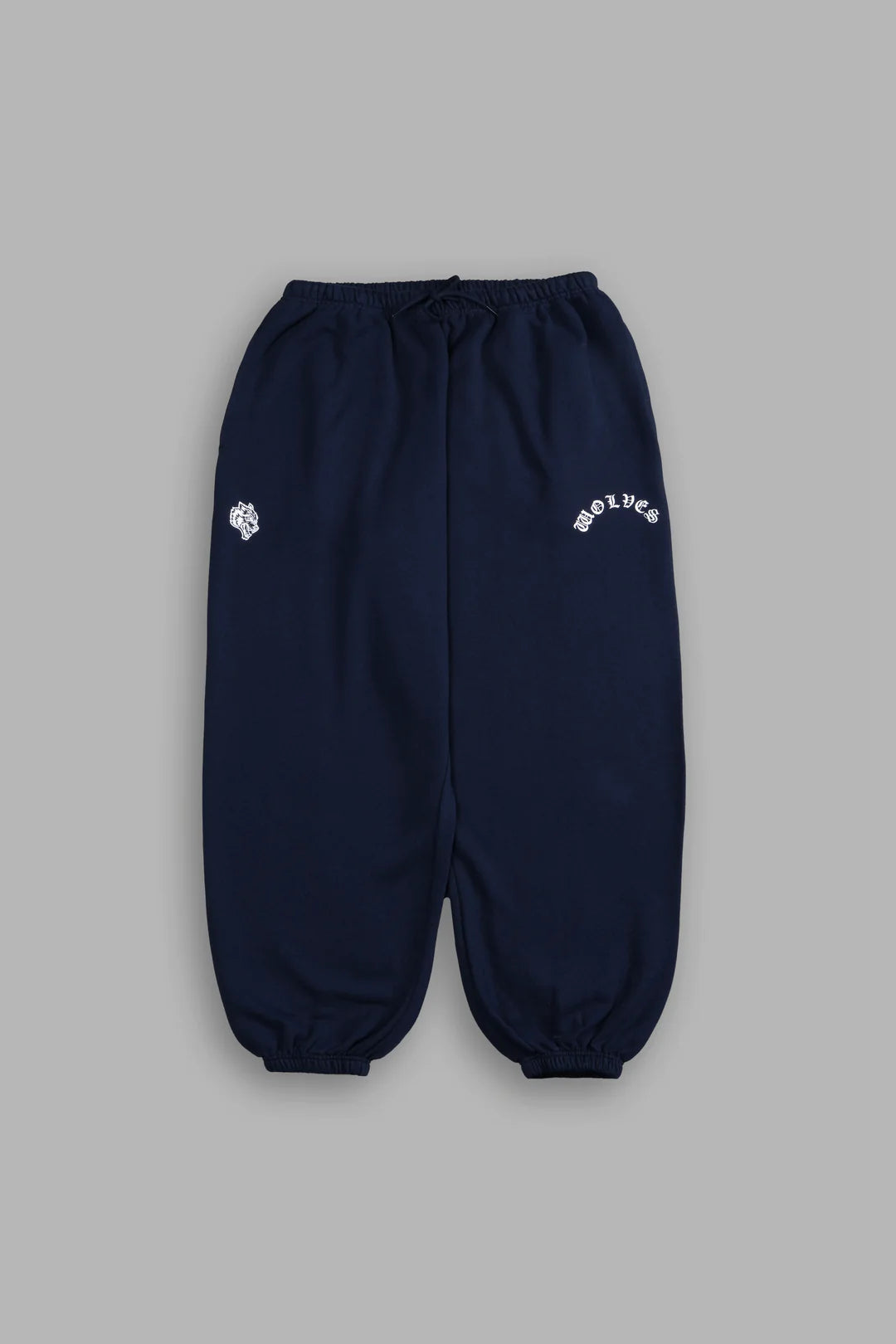WOLF CHOPPER LOUNGER SWEAT PANTS IN NAVY
