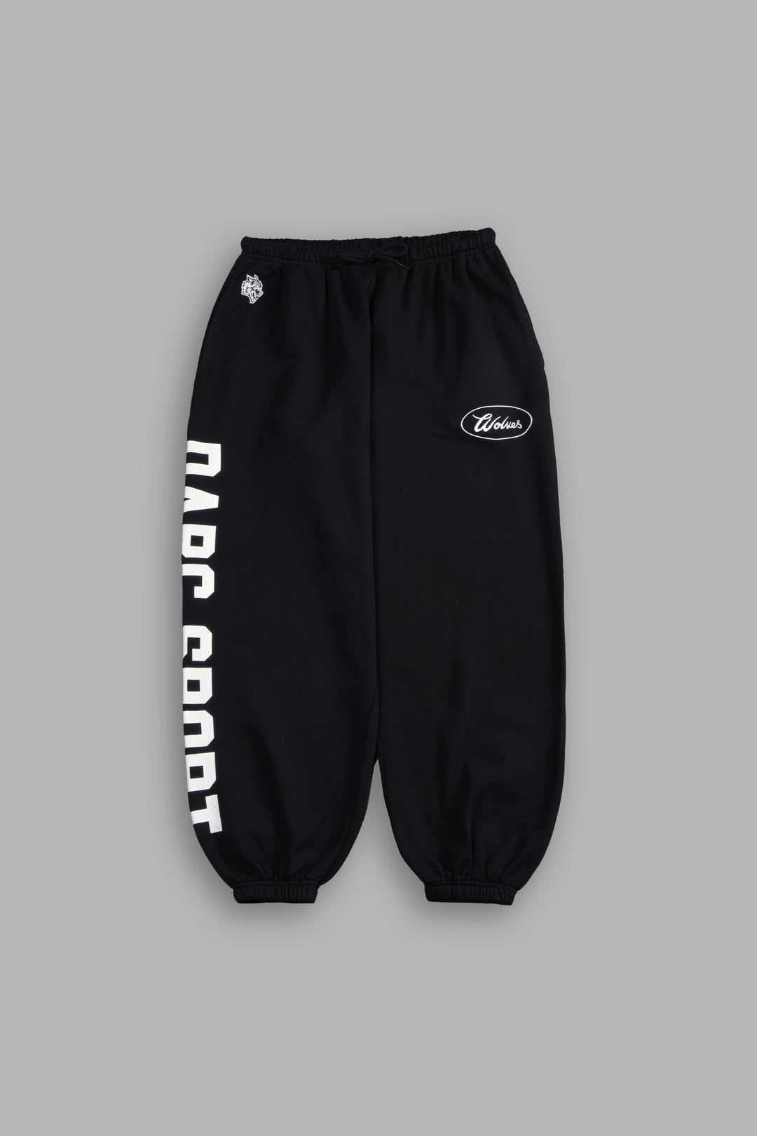 DARC SPORT MMXV UNISEX LOUNGER SWEAT PANTS IN BLACK