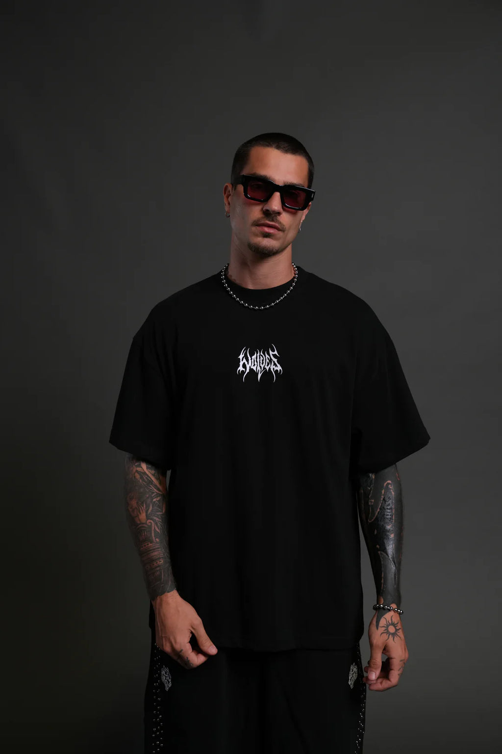 HESH CORE "PREMIUM" OVERSIZED TEE IN BLACK