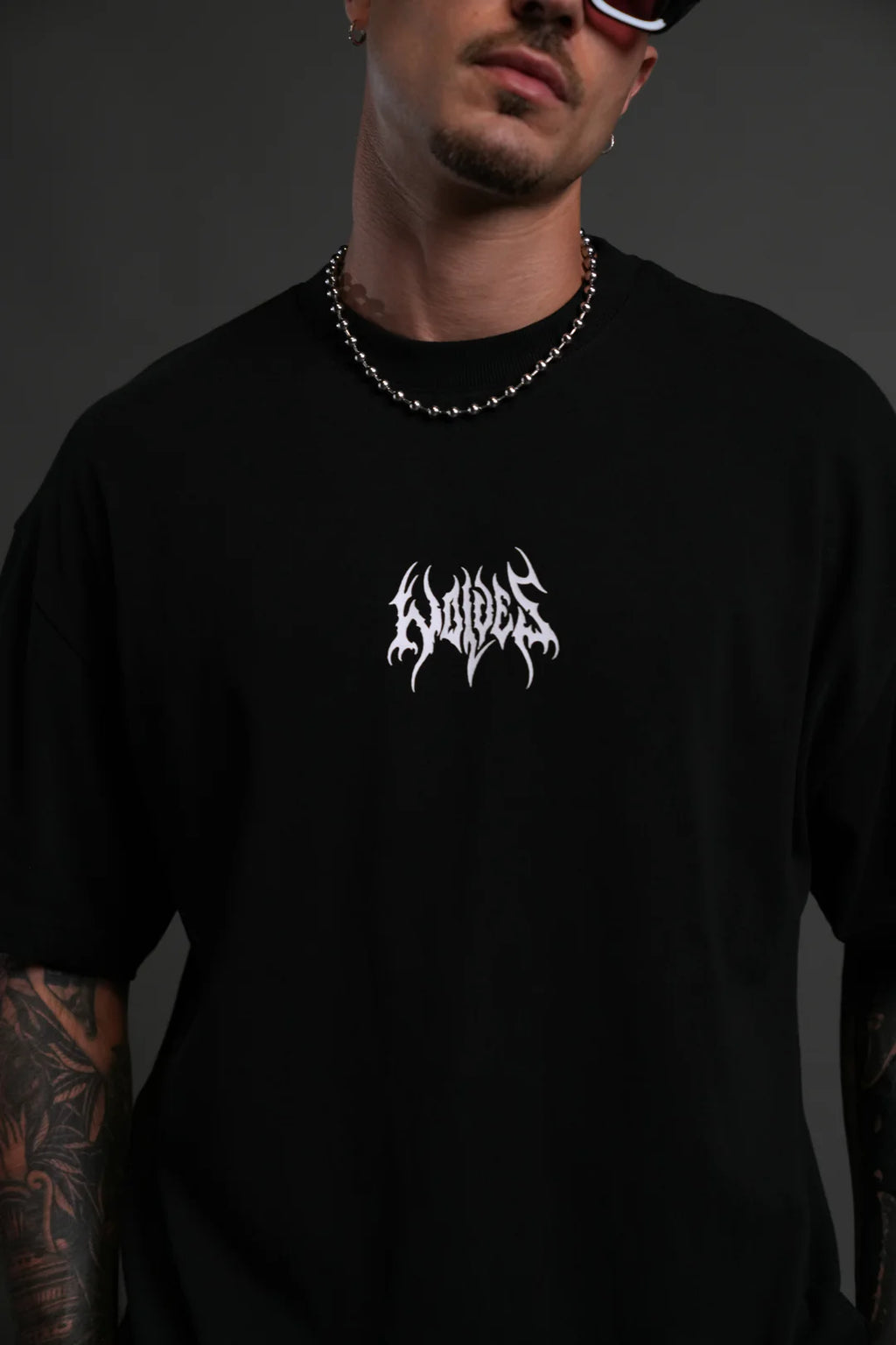 HESH CORE "PREMIUM" OVERSIZED TEE IN BLACK