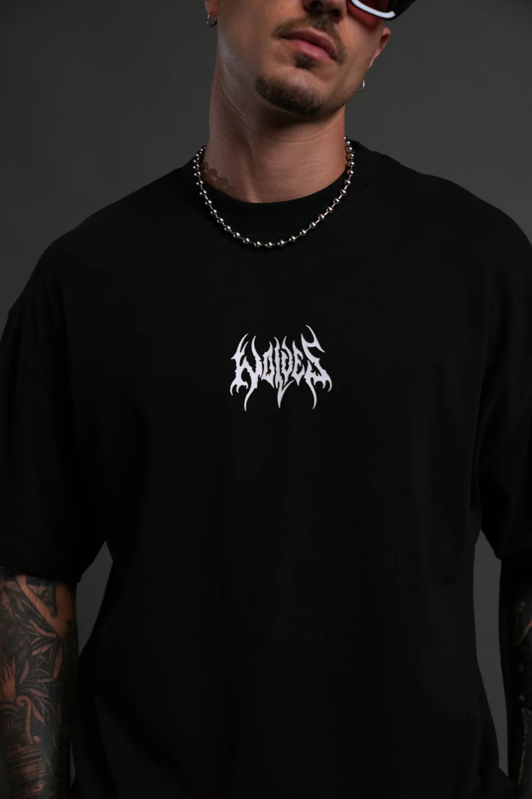 HESH CORE "PREMIUM" OVERSIZED TEE IN BLACK