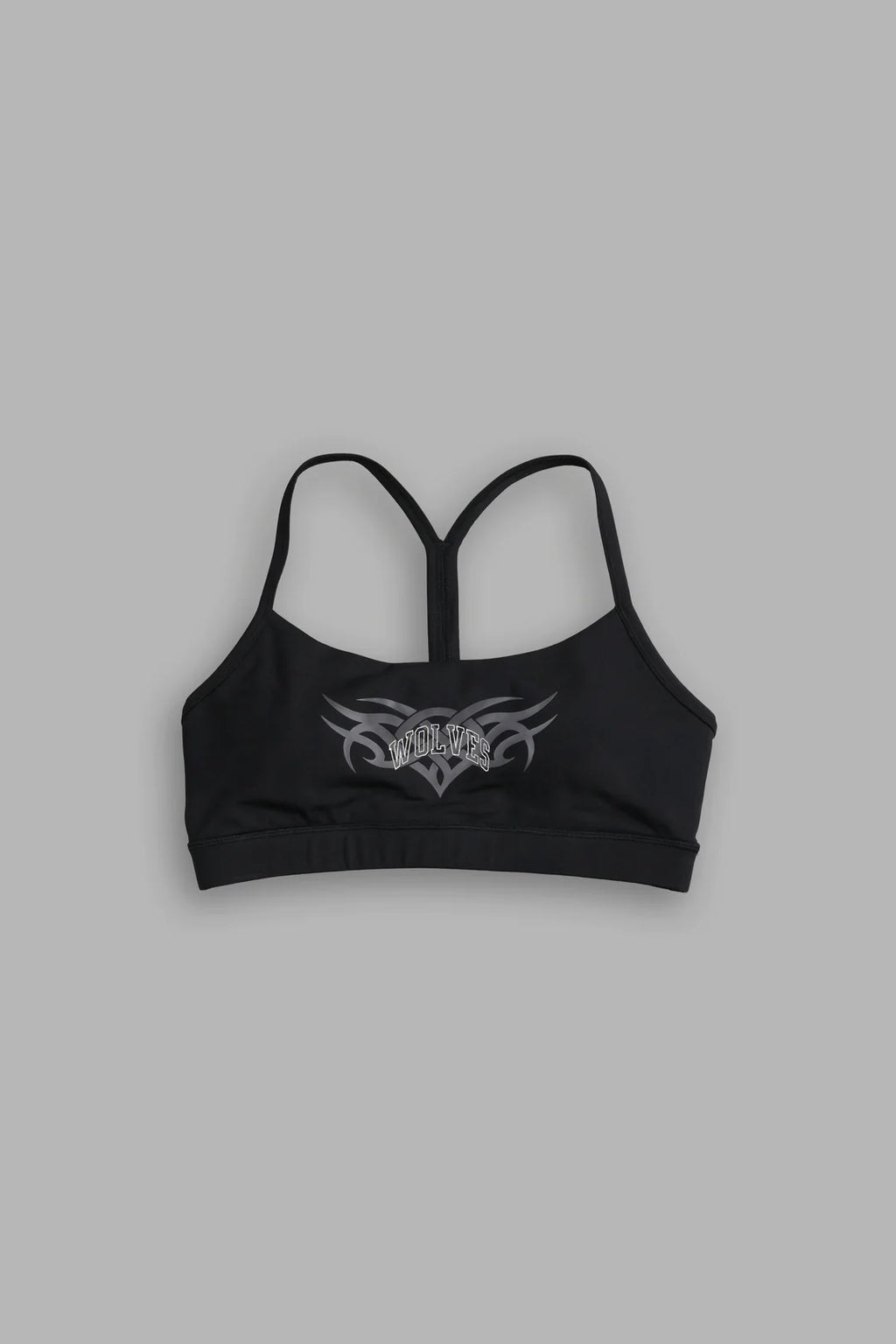 FINITE CODE LOYALTY "EVERYDAY" SPORTS BRA IN BLACK
