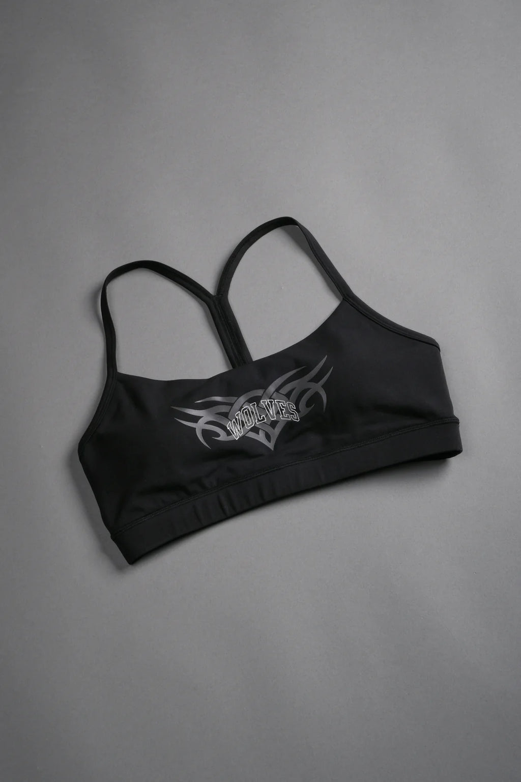 FINITE CODE LOYALTY "EVERYDAY" SPORTS BRA IN BLACK