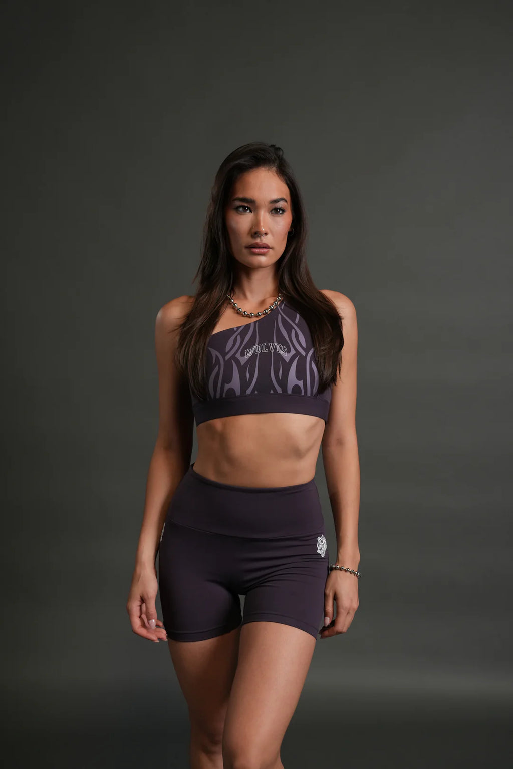 DUAL FINITE CODE BEAU SHORTS IN PHANTOM PURPLE