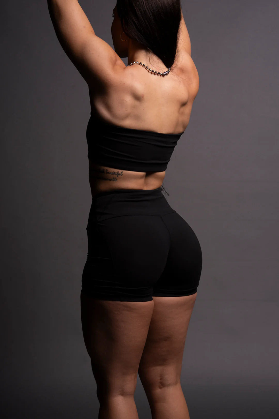 LOYALTY "ALEXA" ENERGY SHORTS IN BLACK