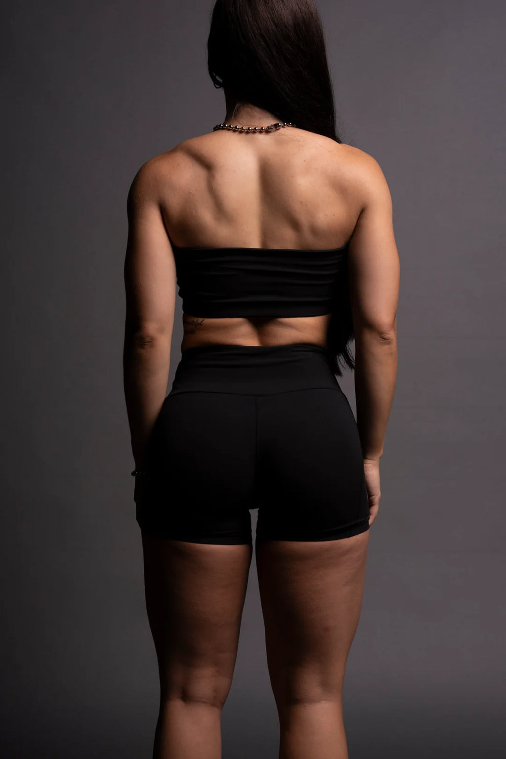 LOYALTY "ALEXA" ENERGY SHORTS IN BLACK