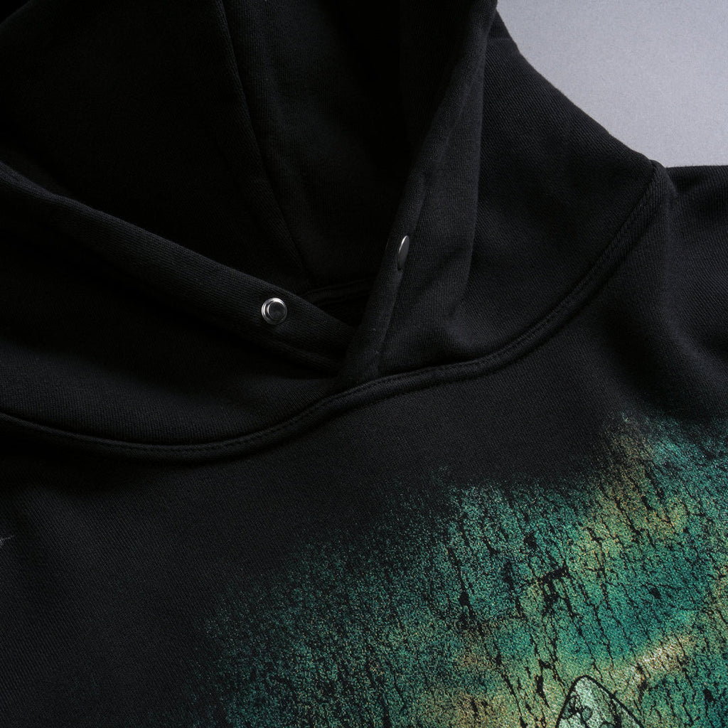 CELL ENERGY "PIERCE" HOODIE IN BLACK