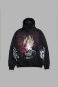 VEGETA ENERGY "PIERCE" HOODIE IN BLACK