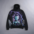 FREEZER ENERGY "PIERCE" HOODIE IN BLACK