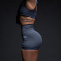 LOYALTY V3 "ENERGY" PUMP SHORTS IN DARC BLUE
