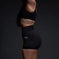 LOYALTY V3 "ENERGY" PUMP SHORTS IN BLACK