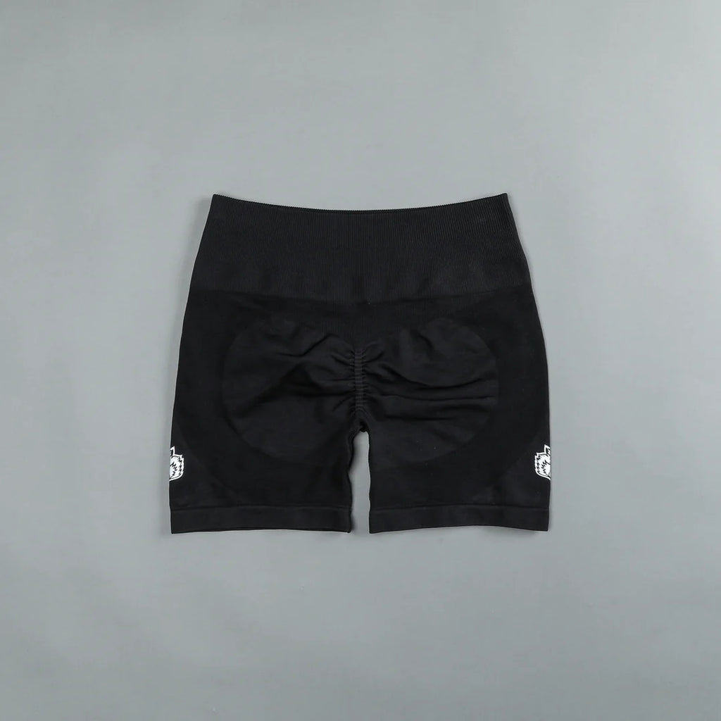 WOLVES FOREVER SEAMLESS EVERSON "TRAINING" SHORTS IN BLACK