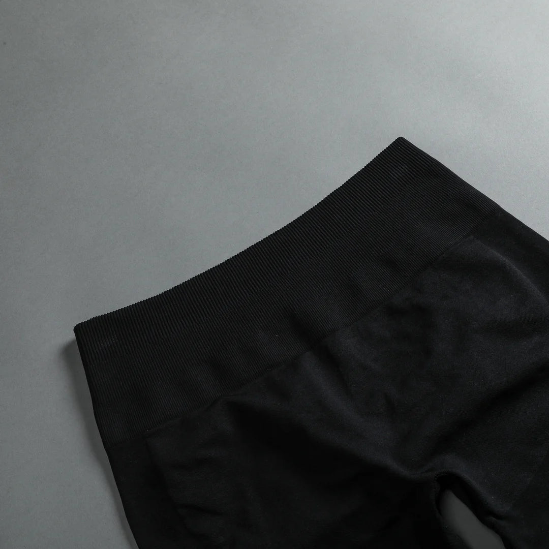 WOLVES FOREVER SEAMLESS EVERSON "TRAINING" SHORTS IN BLACK