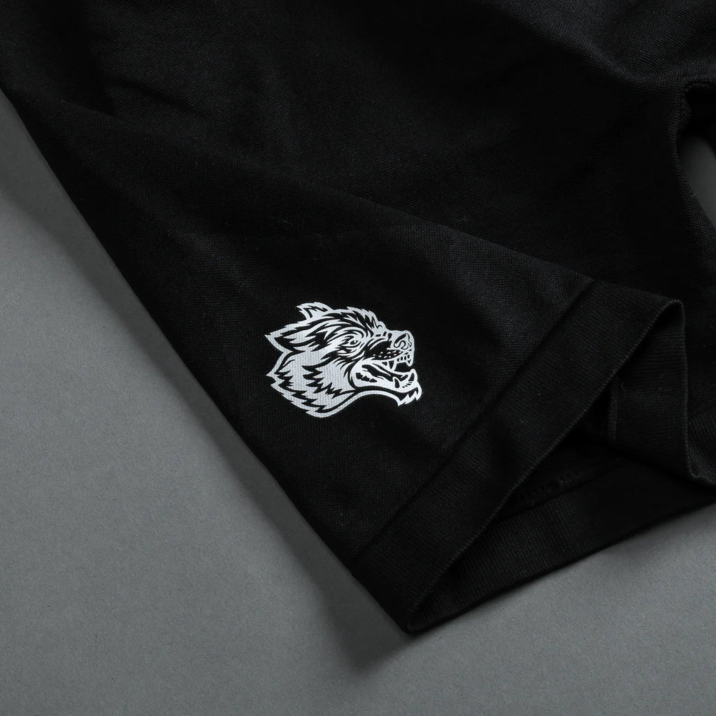 WOLVES FOREVER SEAMLESS EVERSON "TRAINING" SHORTS IN BLACK