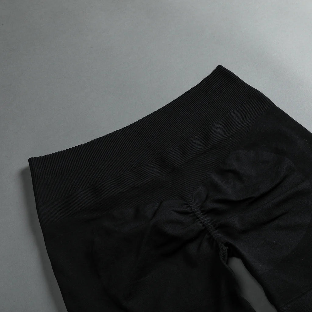 WOLVES FOREVER SEAMLESS EVERSON "TRAINING" SHORTS IN BLACK
