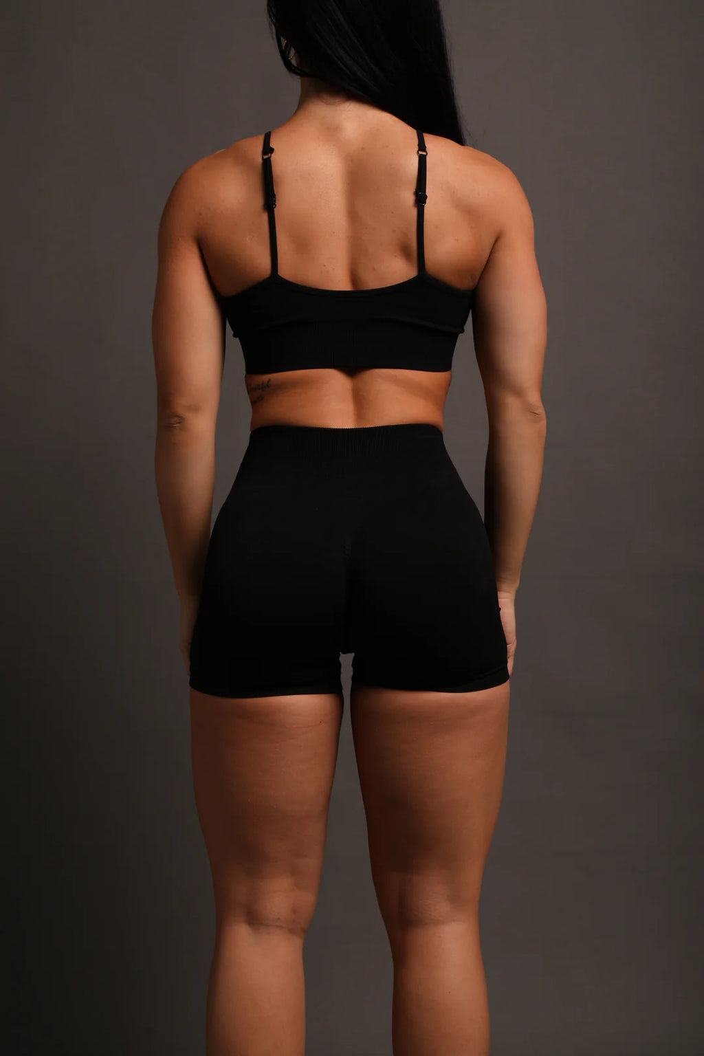 WOLVES FOREVER SEAMLESS EVERSON "TRAINING" SHORTS IN BLACK