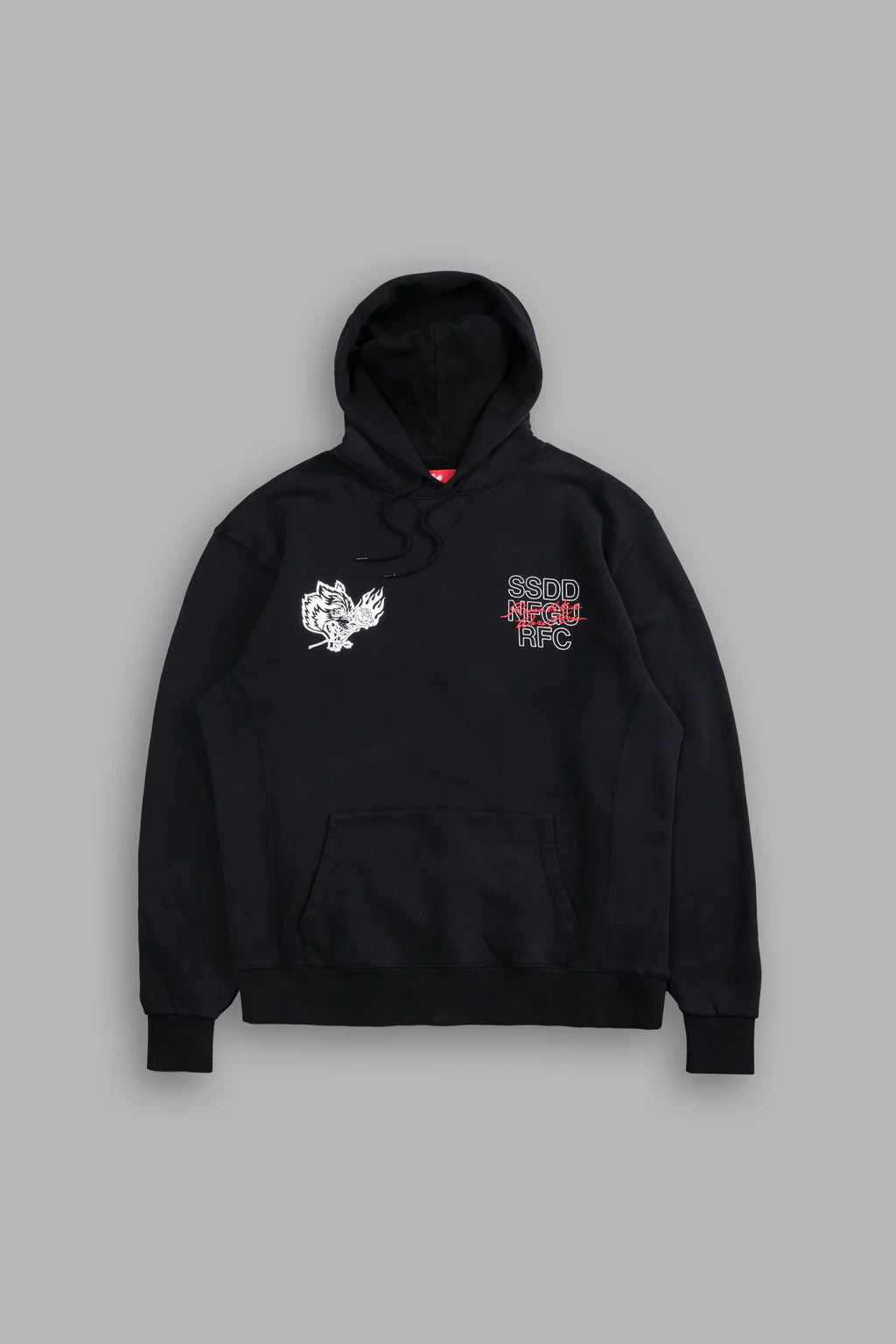 MORI BLOOM "WYOMING" UNISEX HOODIE IN BLACK