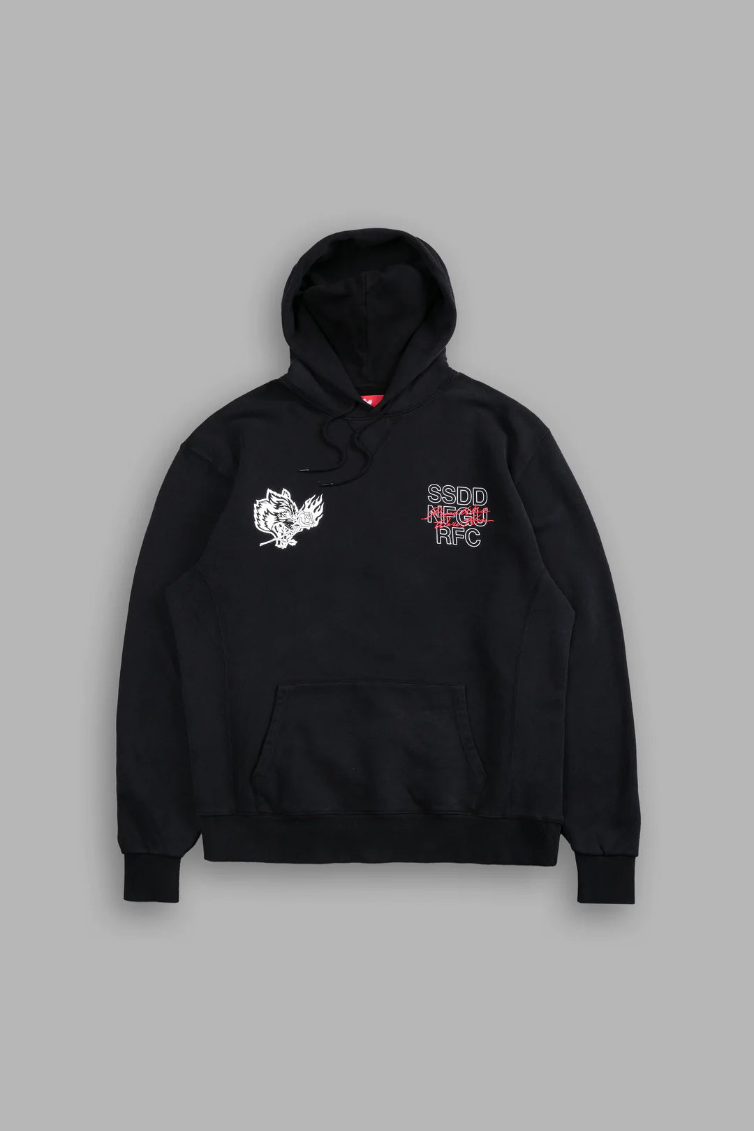 MORI BLOOM "WYOMING" UNISEX HOODIE IN BLACK