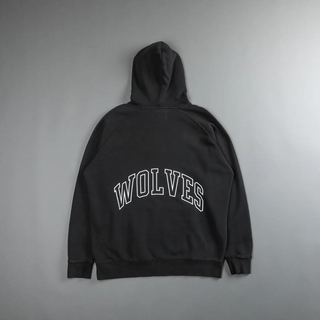 REAPER V2 “VINTAGE RAGLAN” HOODIE IN CHARCOAL