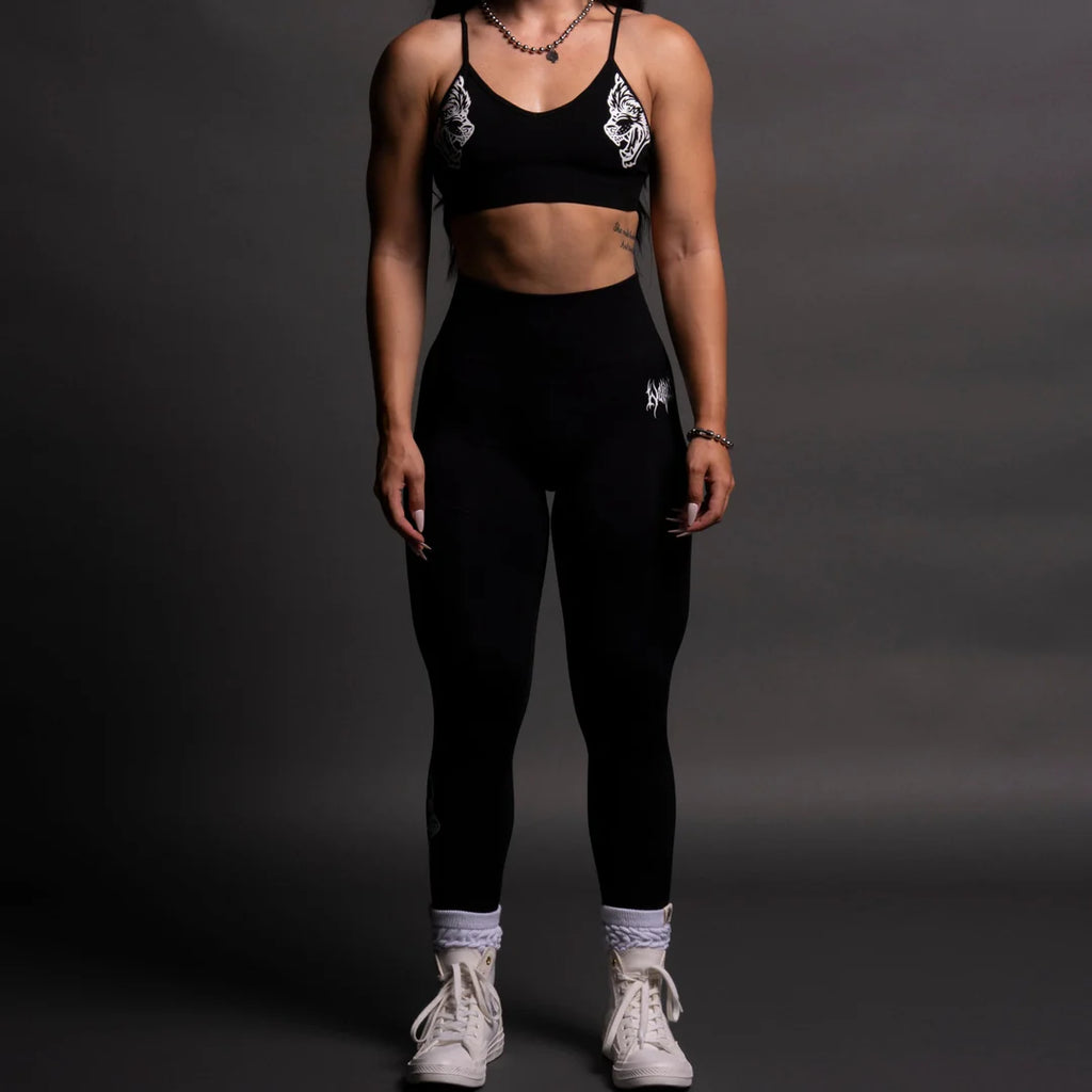 HESH "EVERSON SEAMLESS" LEGGINGS IN BLACK