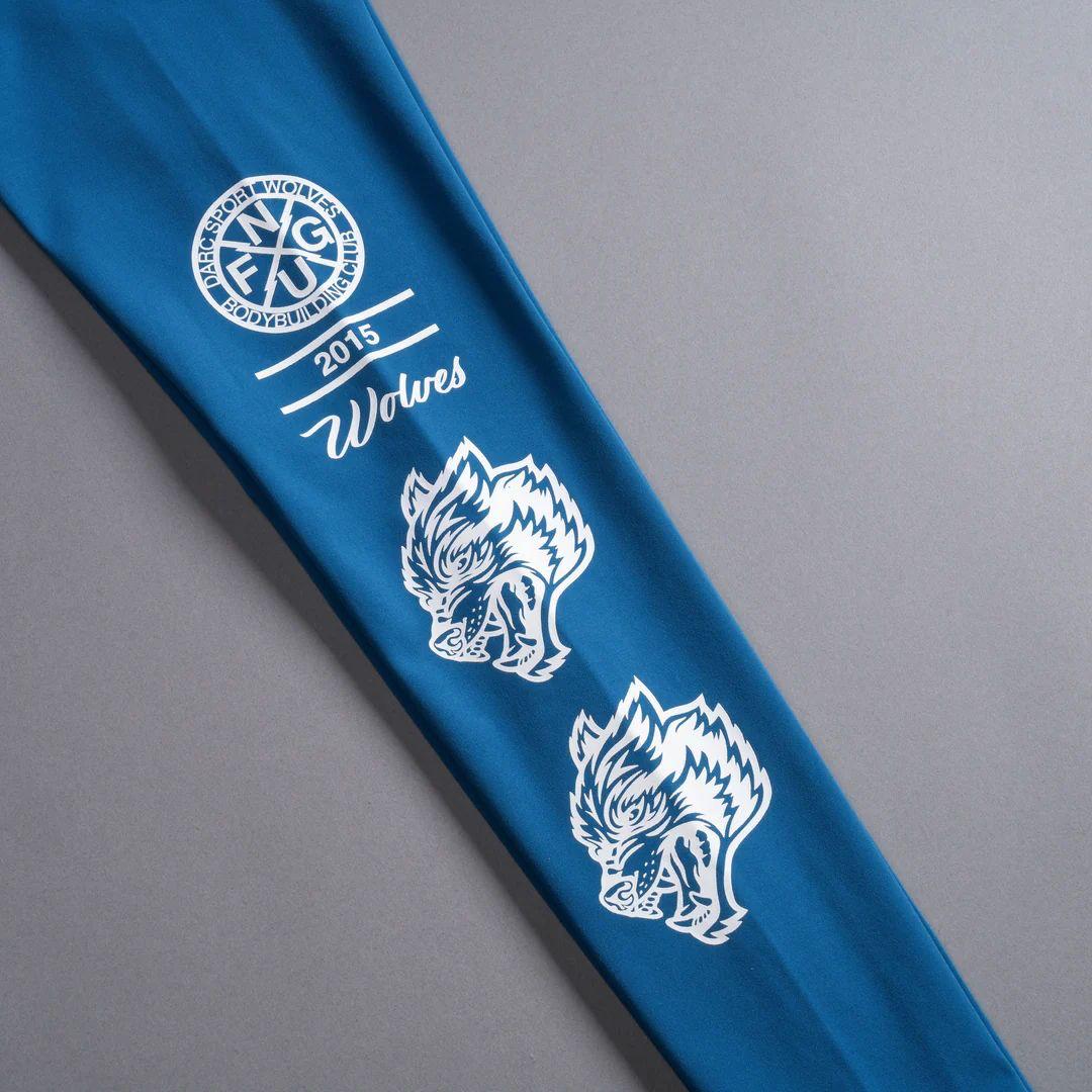 HARDCORE ENERGY FULL LENGHT LEGGINGS IN SAPPHIRE BLUE