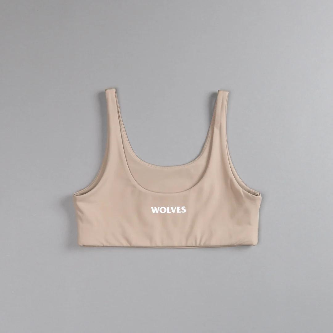 MARKED "SOTO" ENERGY BRA IN TAUPE