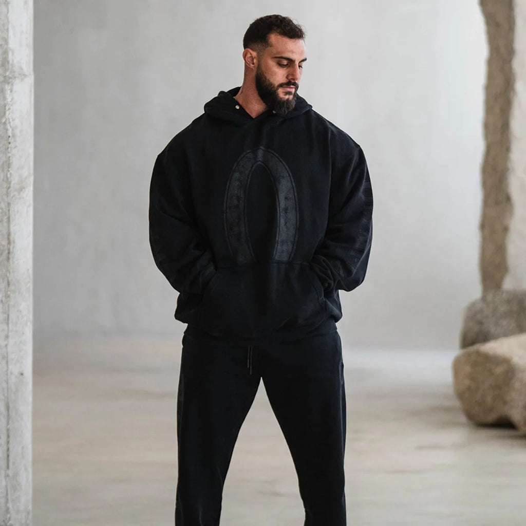 OLYMPIA HOODIE BLACK