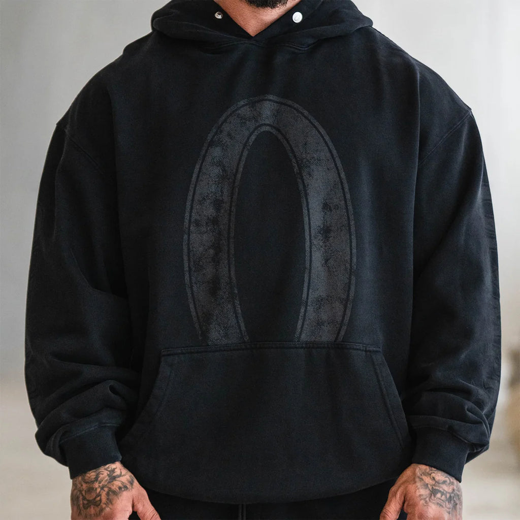 OLYMPIA HOODIE BLACK