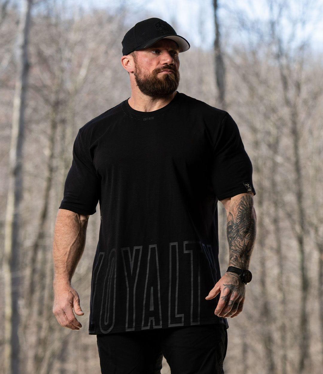 LOYALTY OVERSIZED TEE IN BLACK