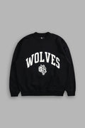LOYALTY LONDON UNISEX CREWNECK IN BLACK