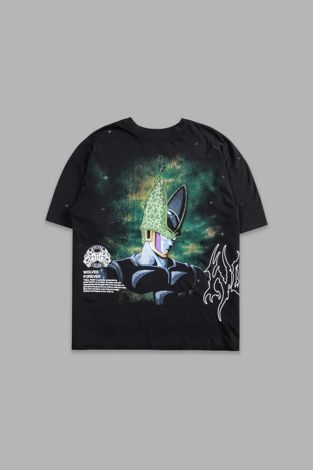CELL ENERGY "PREMIUM" OVERSIZED TEE IN BLACK